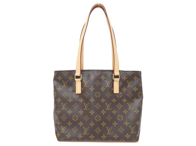 Bolsa Louis Vuitton Monogram Cabas Piano Marrom