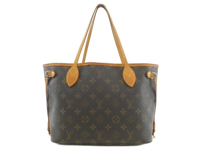 Bolsa Louis Vuitton Monogram Neverfull PM Marrom