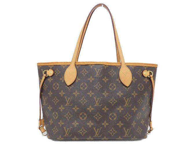 mala Louis Vuitton Monogram Neverfull PM Marrom Rosa