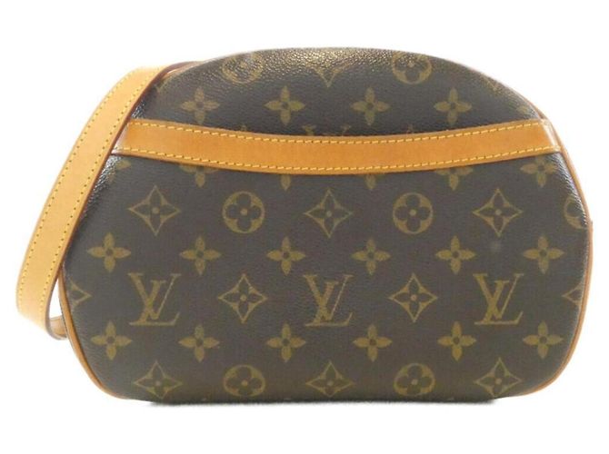 Bolsa de Ombro Louis Vuitton Monogram Blois M51221 Marrom