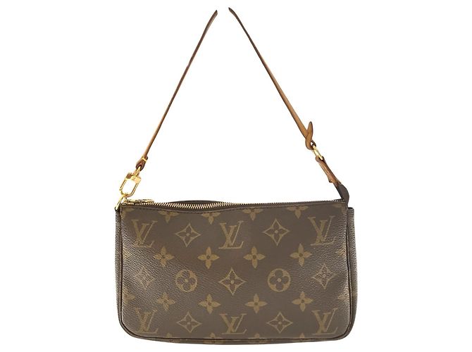 Sac à main Louis Vuitton Pochette Accessoires 21 Marron