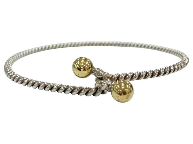 Tiffany & Co. Bracciale Rigido Double Eye Twist Argento D'oro