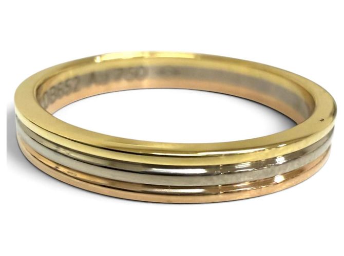 Anillo de bodas Cartier Vendôme Louis Dorado