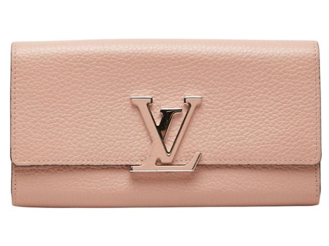 Louis Vuitton Portefeuille Capucines Long Wallet Pink