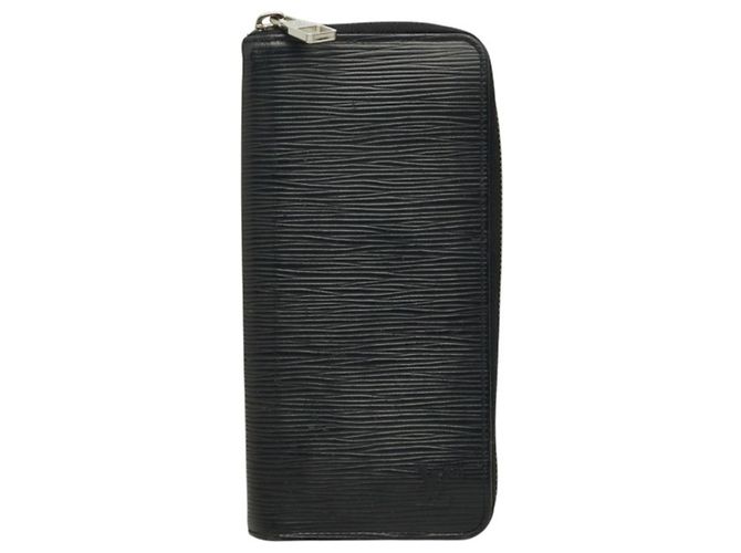 Cartera Louis Vuitton Epi Zippy Negro