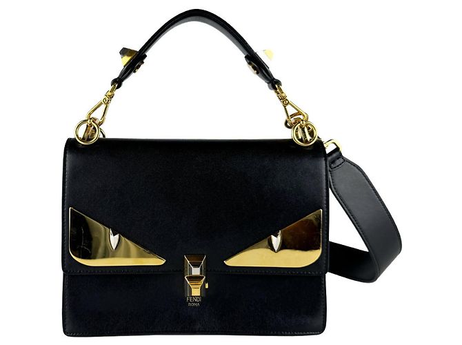 Fendi Handtasche aus schwarzem Leder