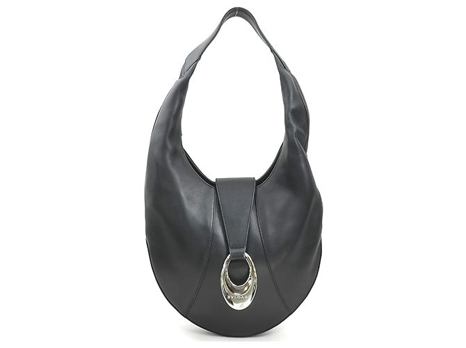 Bulgari Borsa a tracolla Bvlgari in pelle nera Nero
