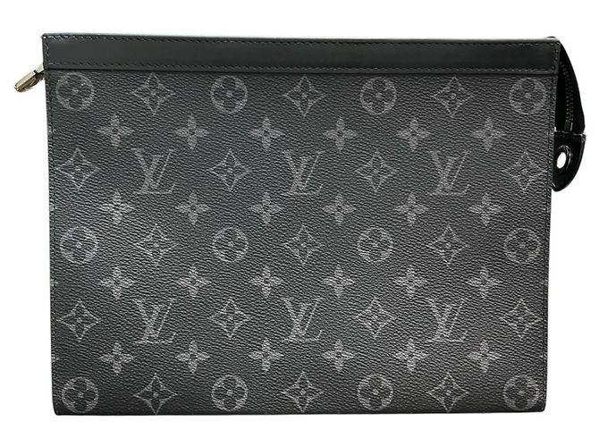 Louis Vuitton Pochette Voyage MM Nero Monogramma