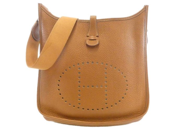 Hermès Sac à épaule Hermes Evelyne 2 PM Doré
