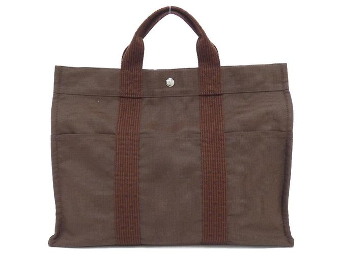 Hermès Borsa Hermes Herline MM Marrone
