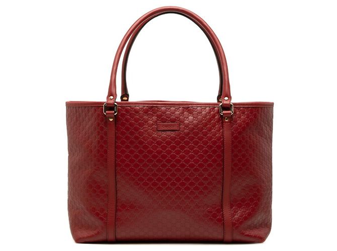 Gucci Microguccissima Tote Bag Rot