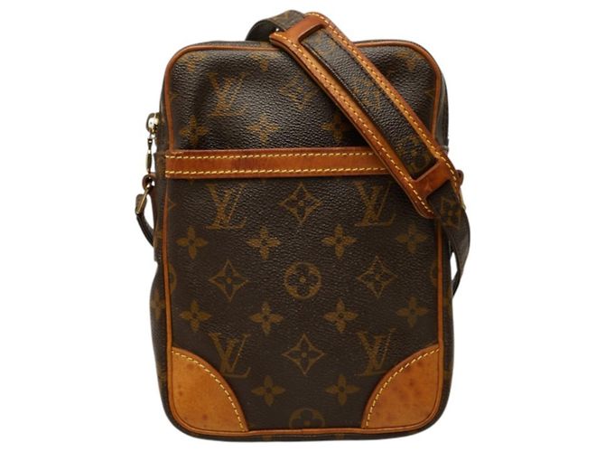 Bolso bandolera Louis Vuitton Monogram Danube Castaño Monograma