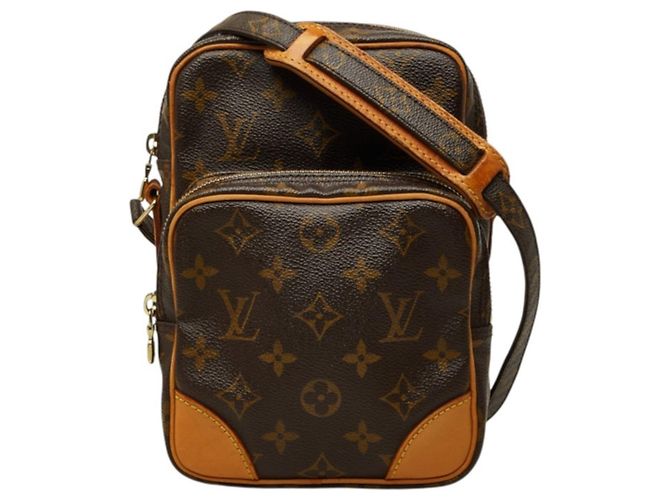 Bolsa Tiracolo Louis Vuitton Monogram Amazon Marrom Monograma