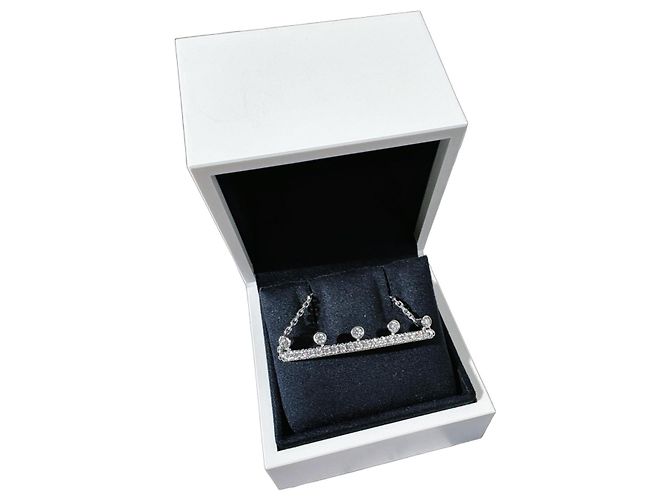 Pulseira De Beers Dewdrop Smile de Diamantes Prata