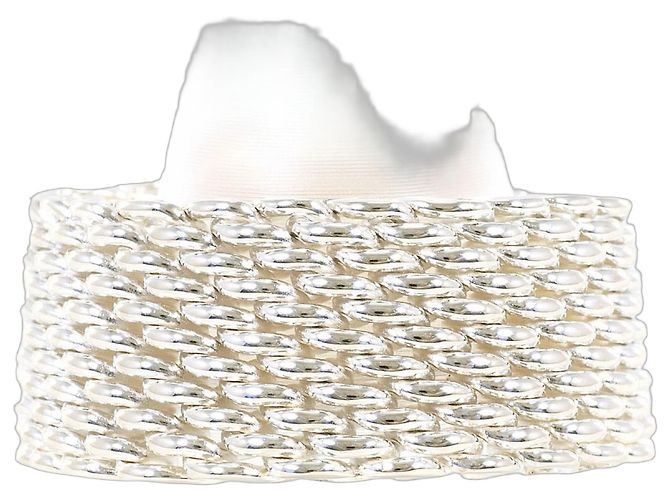 Anello Tiffany & Co. Somerset Mesh in argento