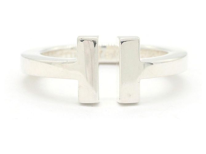 Anillo Tiffany & Co. T Square Plata