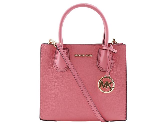 Bolsa 2way Michael Kors MERCER em couro de bezerro Rosa