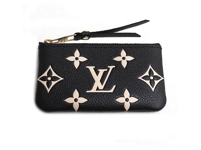 Louis Vuitton Pochette Cle Monogram Empreinte Coin Case Multicolor