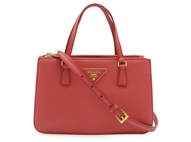 Bolsa 2way Prada Galleria Saffiano Rosa