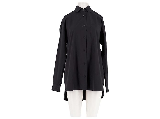 Camicia Agolde in cotone nera XS Nero
