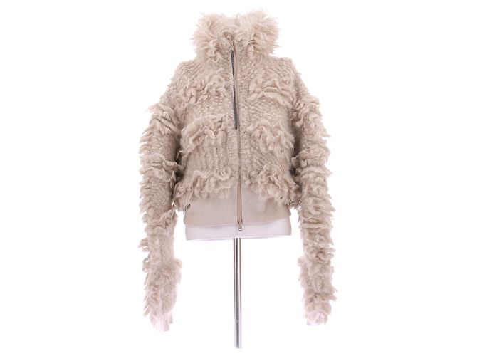 Brunello Cucinelli Weste aus Wolle Beige M