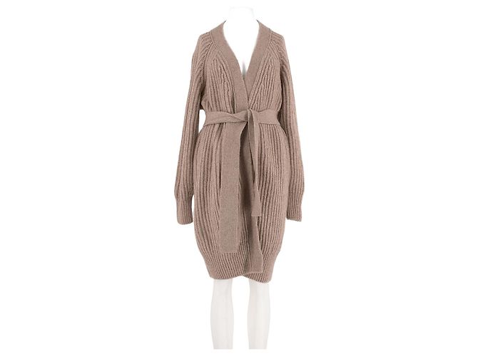 Autre Marque Beiger Kaschmir-Gilet