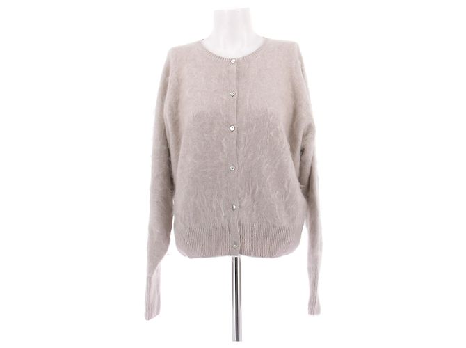 Autre Marque Cardigan in cashmere beige