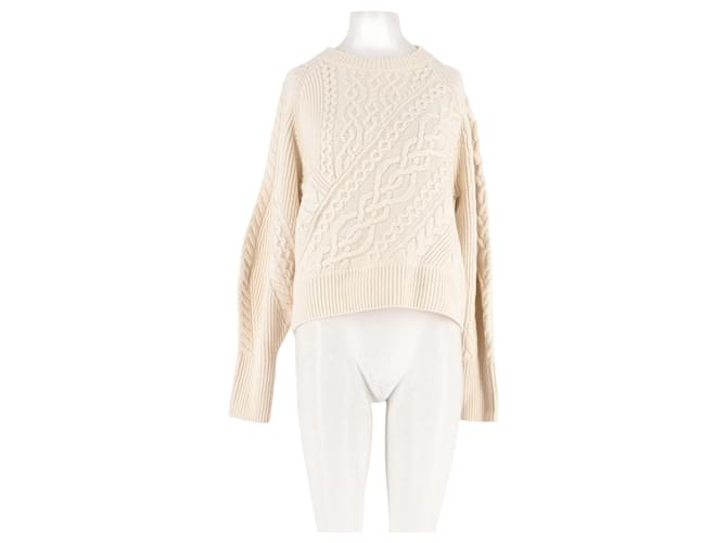 Eric Bompard Kaschmirpullover Beige