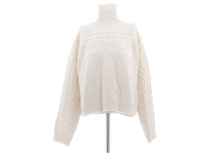Autre Marque Cortina Rollkragenpullover Beige