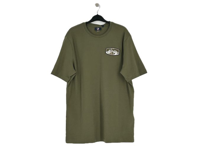Camiseta Fusalp verde de algodón