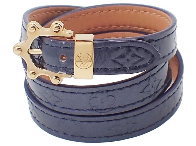 Louis Vuitton Triple Tour Monogram Vernis Roxo