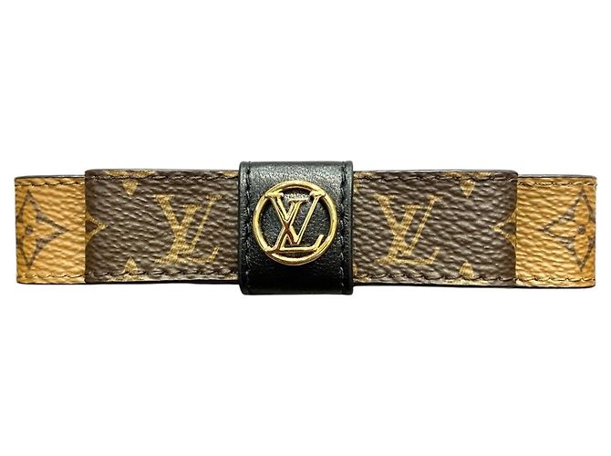 Barrette My LV Bow Monogram Reverse Louis Vuitton Monograma