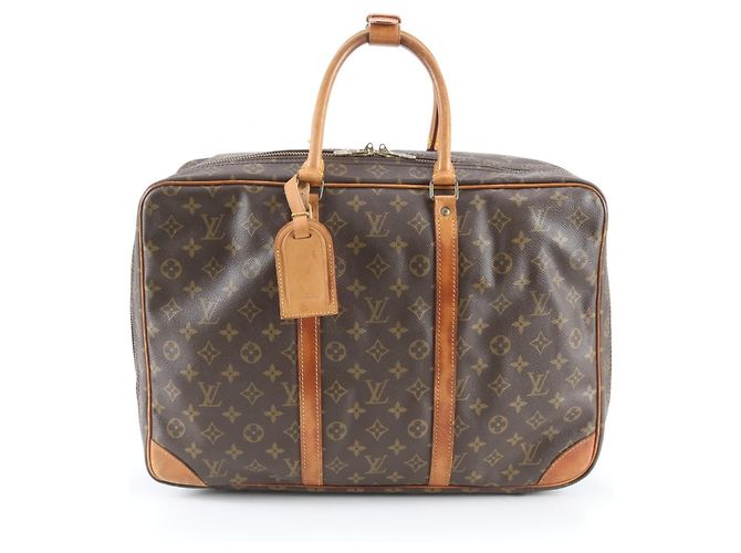 Borsa Boston Louis Vuitton Monogram Sirius 45 Marrone