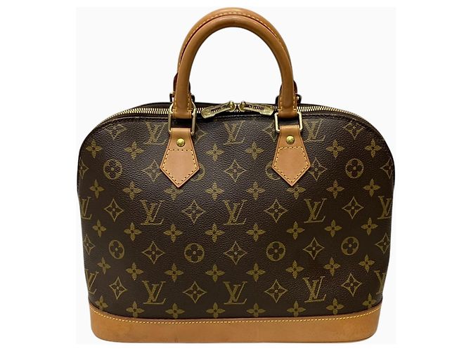 Sac à main Louis Vuitton Alma Marron Monogramme