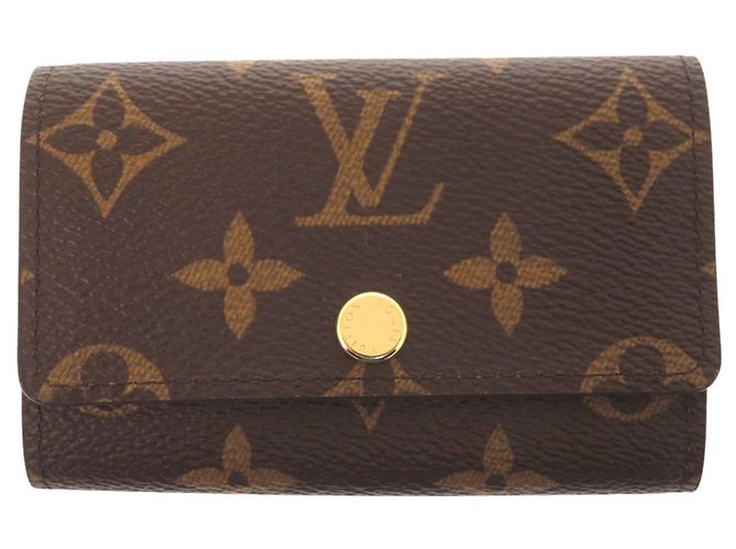 Louis Vuitton Multicles 6 Key Case Brown Monogram