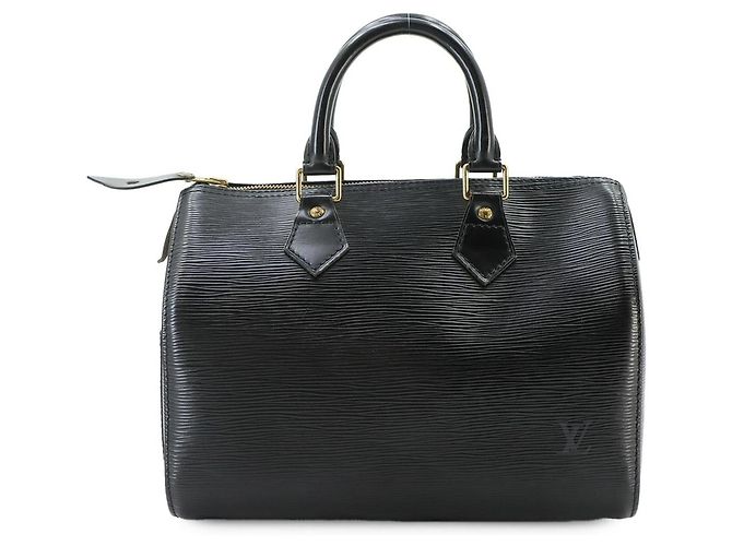 Borsa Louis Vuitton Epi Speedy 25 Nero