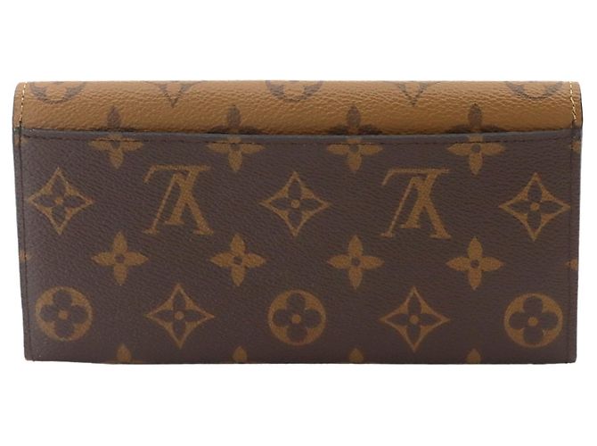 Louis Vuitton Monogram Reverse Portefeuille Emilie Bi-Fold Wallet Monograma