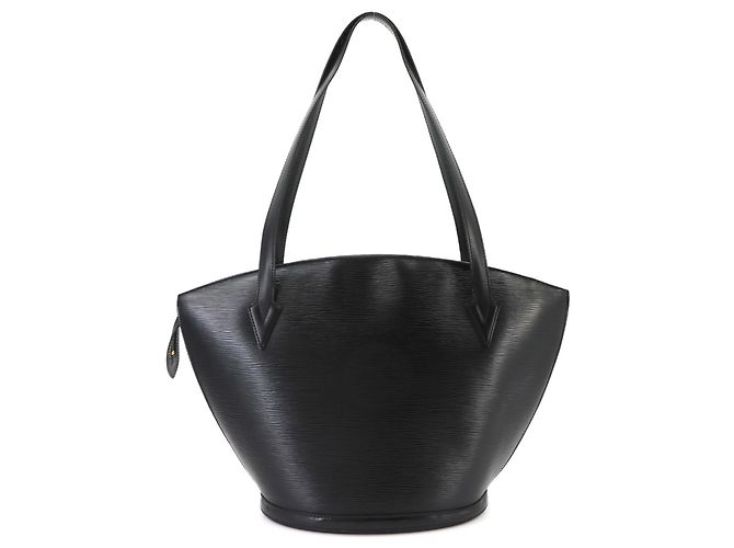 Borsa Tote Louis Vuitton Epi Saint Jacques Nero