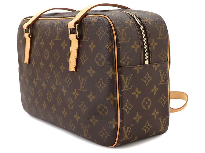 Sac à main épaule Louis Vuitton Monogram Marron Monogramme