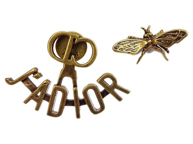 Christian Dior J'Adior Bee Stud Metal D'oro