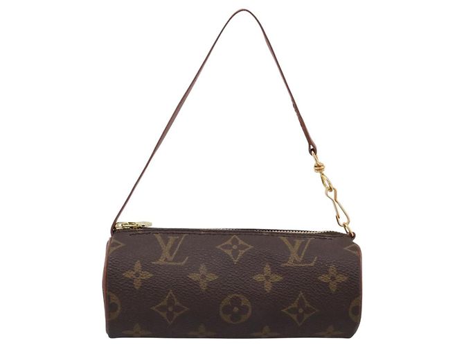 Louis Vuitton Papillon Pochette Monogram Canvas Mini Marrom