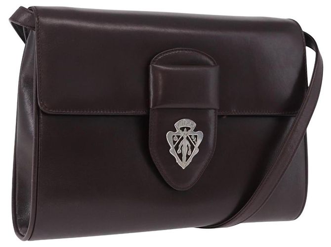 Gucci Vintage Leather Medium Marron