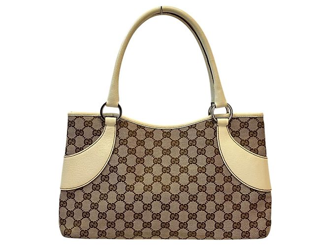 Sac cabas Gucci GG Canvas Beige