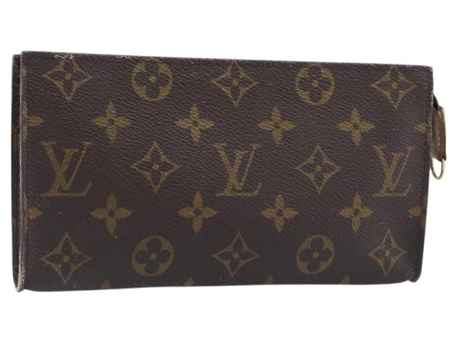 LOUIS VUITTON Monogram Bucket GM Accessory Pouch LV Auth 199081 Monograma