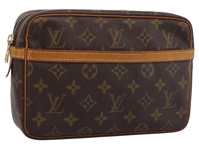 LOUIS VUITTON Monogram Compiegne 23 Clutch Bag M51847 LV Auth 200130 Monogramm