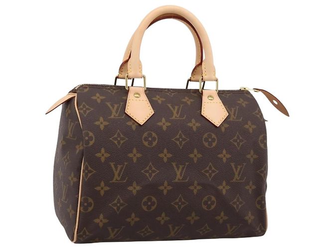 LOUIS VUITTON Monogram Speedy 25 Hand Bag M41528 LV Auth 196878SAM Monogramme