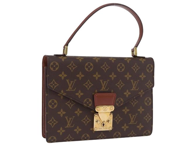 Sac à main LOUIS VUITTON Monogram Concorde M51190 LV Auth 197840 Monogramme