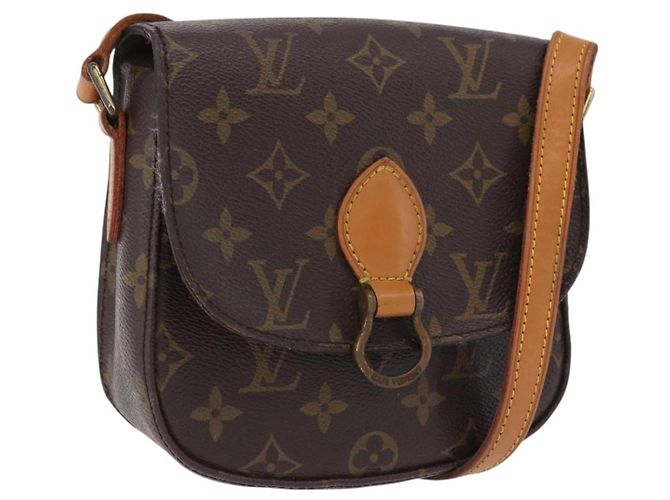 LOUIS VUITTON Monogram Saint Cloud PM Shoulder Bag M51244 LV Auth 196928 Monograma
