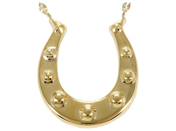 Autre Marque Collar de oro amarillo 18K Dorado