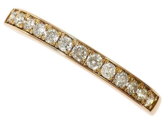 Autre Marque Ehering aus 18K Roségold mit Diamant Golden